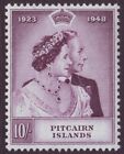 PITCAIRN ISLAND - 1947 10/- Silver Wedding MINT UNHINGED (A20815)
