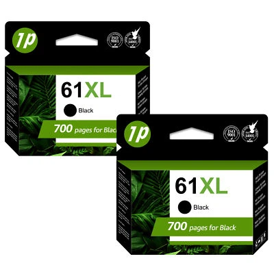 61XL Ink Cartridge replacement for HP 61XL Deskjet 1051 1055 1056 2512 2514 2540 - Image 1 of 4