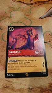 Maleficent, Monstrous Dragon - 108/204 (Non Foil) Lorcana Tcg Fabled - Picture 1 of 2