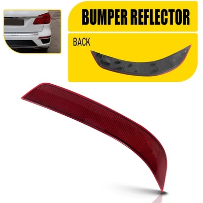 1x Reflector parachoques trasero derecho apto para 10-12 Mercedes Benz GL450 GL550 GL350 X164 Foto 1 de 4
