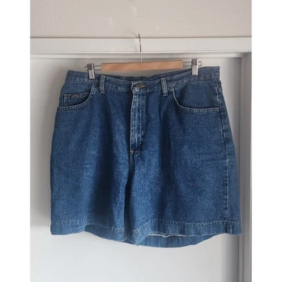 Riders Denim Jean Shorts Womens Size 18M Blue High Waist Vintage Mom - Image 1 of 4