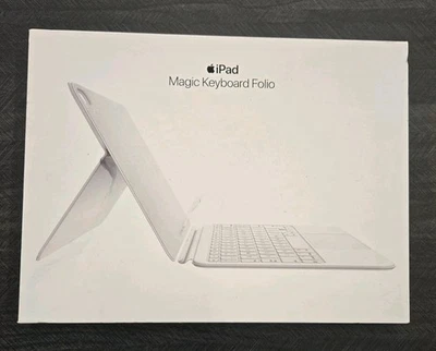 Apple Magic Keyboard Folio for iPad MQDP3LL/A - White - New Sealed - Image 1 of 2