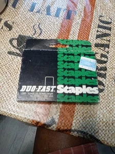 Duo-Fast 5010C Chisel Staples 1/2" x 5/16" .050 Wire - 1000 Pack New Never Open - Picture 1 of 2