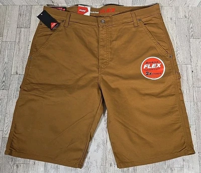 Dickies Flex Shorts 38 Mens Brown Regular Fit Active Waist Stretch 11 Inseam NEW - Image 1 of 4