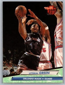 1992-93 Fleer Ultra #325 Litterial Green Orlando Magic NBA Basketball Card - Picture 1 of 2