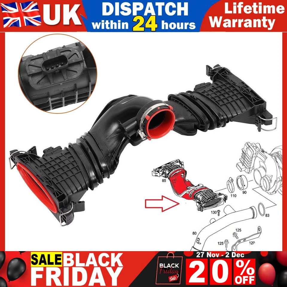 Mercedes-Benz Ml (w166) 2014 Diesel 190kw Mass Air Flow Meter Sensor Kur7290