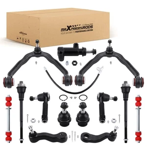 13x Front Control Arm Kit w/PU Bushing For Chevrolet Silverado GMC Truck AWD/4WD - Picture 1 of 19