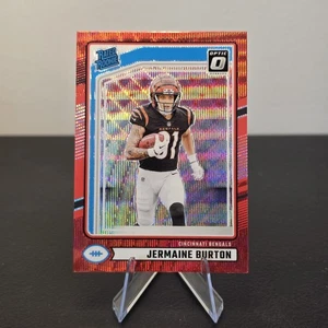 2024 Panini Donruss - Rated Rookie Jermaine Burton #368 Optic Preview Red... - Picture 1 of 2