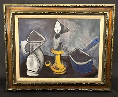 After Pablo Picasso - 1950s Oil on Canvas - Picasso's La Casserale e'maillee - Image 1 of 4