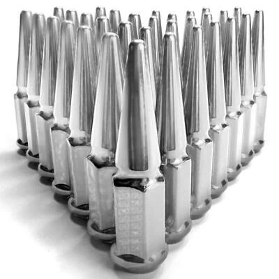 32 tuercas cromadas 9/16-18 para Dodge Ram Cummins AM General Hummer H1 8CH5 Foto 1 de 4