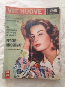 VIE NUOVE settimanale n. 26 - 25 giugno 1960 - Foto 1 di 1