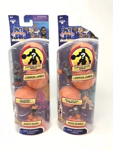 Space Jam A New Legacy Mini Figures 4 Pack Lot Of 2 LeBron And All 4 Characters! - Picture 1 of 11