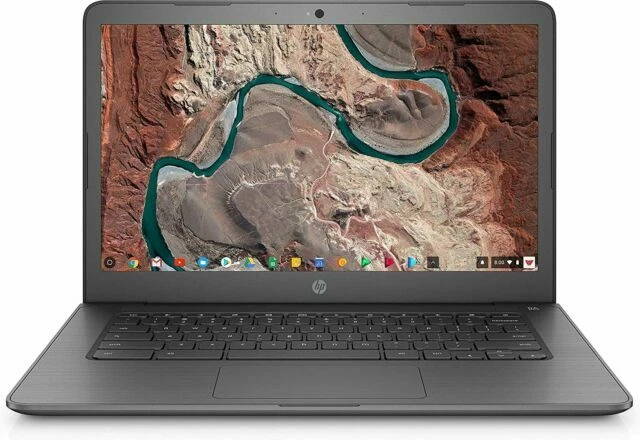 HP 14-ca023nr 14 inch (32GB, Intel Celeron, 1.10 GHz, 4GB) Chromebook - 4BS38UA - Image 1 of 1