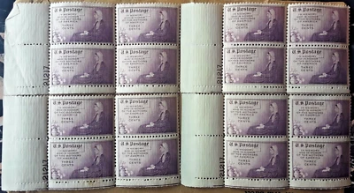 1934 US Postage Scott #738 Mothers of America 3c Stamp Plate #21217 Env#1 MNH OG - Image 1 of 2