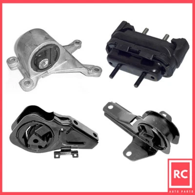 Juego de 4 piezas de montaje de motor y transmisión apto para Chevrolet Malibu 2001-2003 3,1 L Foto 1 de 4