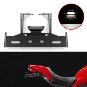Soporte de matrícula eliminador de guardabarros trasero ordenado para DUCATI MONSTER 821 1200/S/R - Imagen 1 de 10