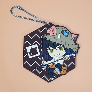 🔑 Demon Slayer KNY Inosuke Anime Kautschukband Schlüsselanhänger Limited Edition 🔑 - Bild 1 von 2