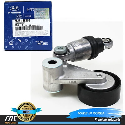 ✅GENUINE✅ Belt Tensioner for Azera Palisade Santa Fe Sonata Entourage Veracruz Foto 1 de 4