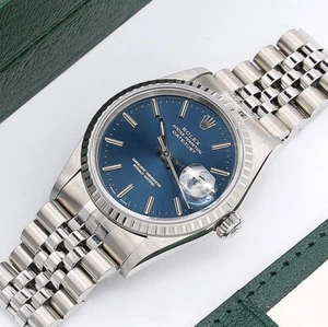 Rolex Datejust ref. 16220 - Blue Dial - Jubilee  bracelet - Imagen 1 de 8