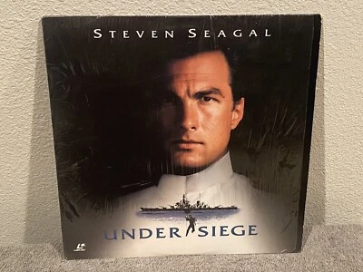 Under Siege (Laserdisc, 1992) Steven Seagal Widescreen Edition, Great Condition Foto 1 de 3
