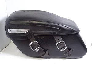 Harley Touring Road King Left Saddlebag Saddle Bag OEM Basket Weave - Picture 1 of 16