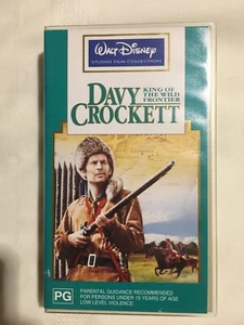DAVY CROCKETT: King Of The Wild Frontier - VHS - Bild 1 von 3
