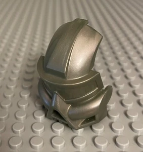 Lego Bionicle Kanohi Kaukau Mask Silver 32571 Vintage Piece - Picture 1 of 1