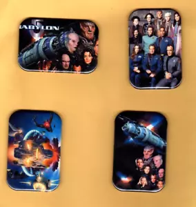 BABYLON 5 4 REFRIGERATOR MAGNET 2" X 3" WITH ROUNDED CORNER - Picture 1 of 6