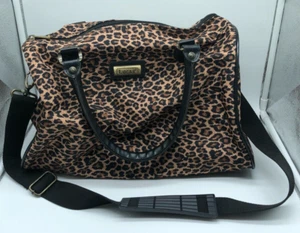 Bolso bandolera de viaje con estampado de leopardo Lucas lona - Imagen 1 de 11