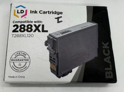 BLACK Ink Cartridge Epson 288XL / LD Ink Cartridge / MF 2/21/2021 Printer Refill - Image 1 of 3