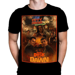 TITTY BAR DUSK TIL DAWN -  T-Shirt Sizes M - 5XL / Vampires / Horror / Thriller