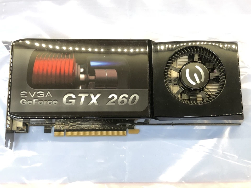 EVGA GeForce GTX 260 PCI NVIDIA Video Graphics Card 896-P3-1255-B3 | TESTED - Image 1 of 4