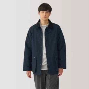 Chaqueta de cuello de pana resistente al agua MUJI para hombre azul marino oscuro FedEx - Imagen 1 de 12