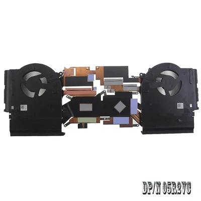 Laptop CPU GPU Heatsink Fan 0CNV63 0H5TY3 DC12V 1A for Dell Alienware M17 R3 R4 - Image 1 of 2