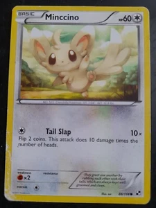 Minccino 88/114 schwarz-weiß Basisset gebrauchter Zustand - Bild 1 von 3