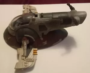 Star Wars Slave1 Slave 1 Ship Action Fleet Loose W/ Boba Fett No Stand - Picture 1 of 7