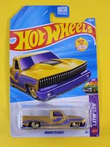 NUEVO 2026 Hot Wheels - 17/250 Bounce'N Bass - Layin' Low 1/5 JJH32-NIC0A - Imagen 1 de 2