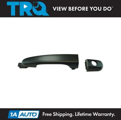 TRQ Front Left Exterior Door Handle Black For 2005-2010 Kia Sportage Foto 1 de 4