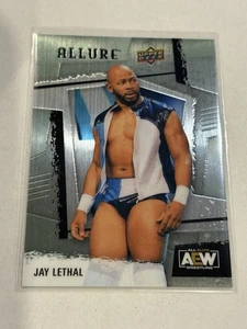 Tarjeta coleccionable 2022 AEW Allure Jay Lethal Steel Chair - Imagen 1 de 2
