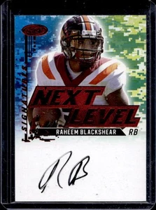 2022 SAGE Raheem Blackshear Next Level Red Auto #NLS-RB Hokies - Picture 1 of 2
