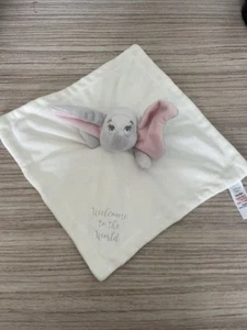 MATALAN DUMBO ELEPHANT COMFORTER SOFT CUDDLE TOY WELCOME TO THE WORLD DISNEY - Picture 1 of 18