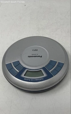 Panasonic SL-SX450 Gray & Blue D-Sound Portable CD Player Not Tested - Image 1 of 4