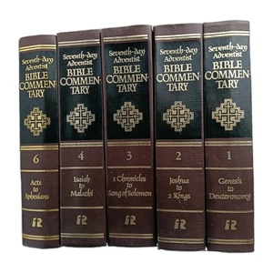 5x Vintage Seventh-day Adventist Bible Commentary  Volumes 1-4,6 (Hardcover 1978 - Bild 1 von 8