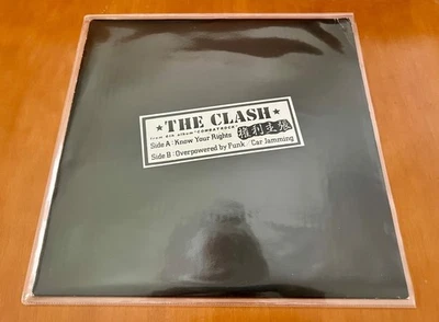 THE CLASH 12" SINGLE JAPAN PROMO ONLY TEST PRESSING VINYL UNIQUE PICTURE SLEEVE - Image 1 of 4