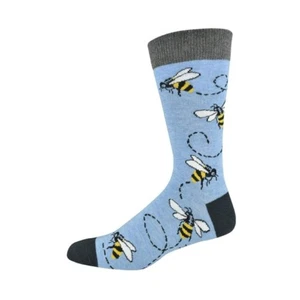 Mens Busy Bee Sock - Picture 1 of 1