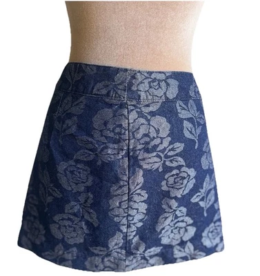 Minifalda vaquera Y2K Abercrombie and Fitch rosa metálica indie sleaze coqueta Foto 1 de 4