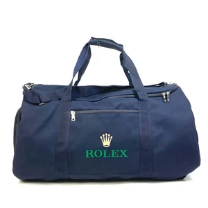 UNUSED ROLEX Embroidered Logo/Travel Bag Sports bag 2WAY/travel bag Duffle Bag - Picture 1 of 12