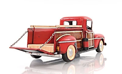 1942 Ford Pickup – Handmade Model Metal 1:12 Scale Vintage Decor - Image 1 of 4