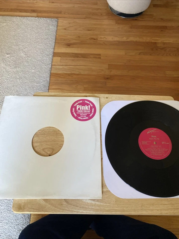 PINK THERE YOU GO 12" 1989 LAFACE LFDP 4418 DJ PROMO Debut Single NM Condition - Image 1 of 4