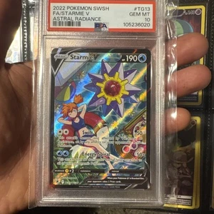 Starmie V TG13/TG30 Swsh10: Astral Radiance Trainer Gallery Holo PSA 10 - Picture 1 of 2